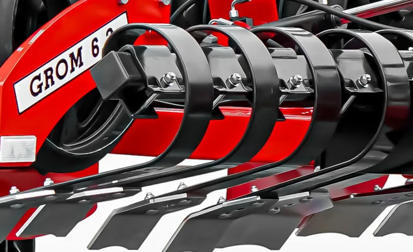 Włóka sprężynowa do wału