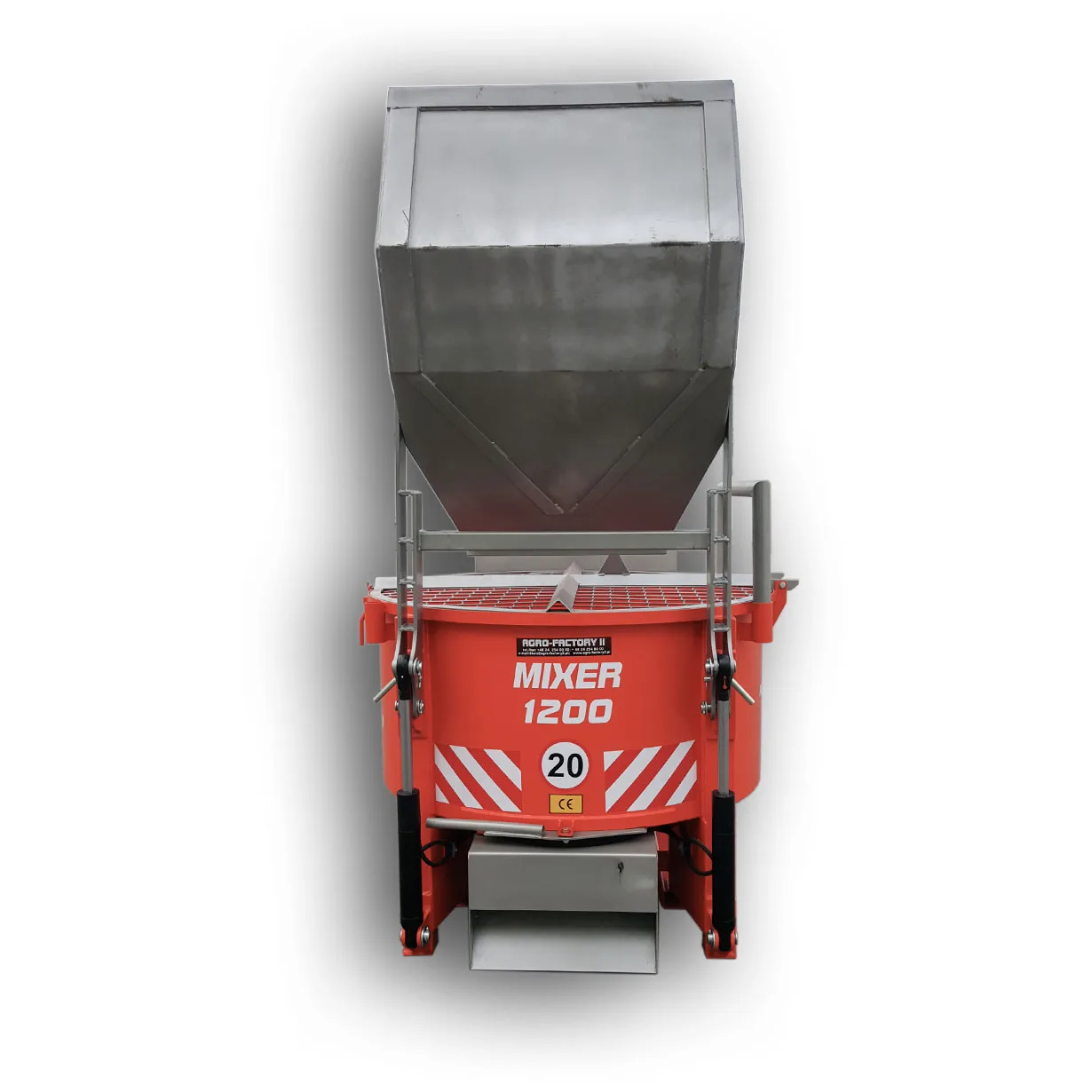 Mieszalniki / Betoniarki ciągnikowe MIXER